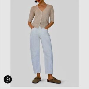 The White Company Beige Cardigan